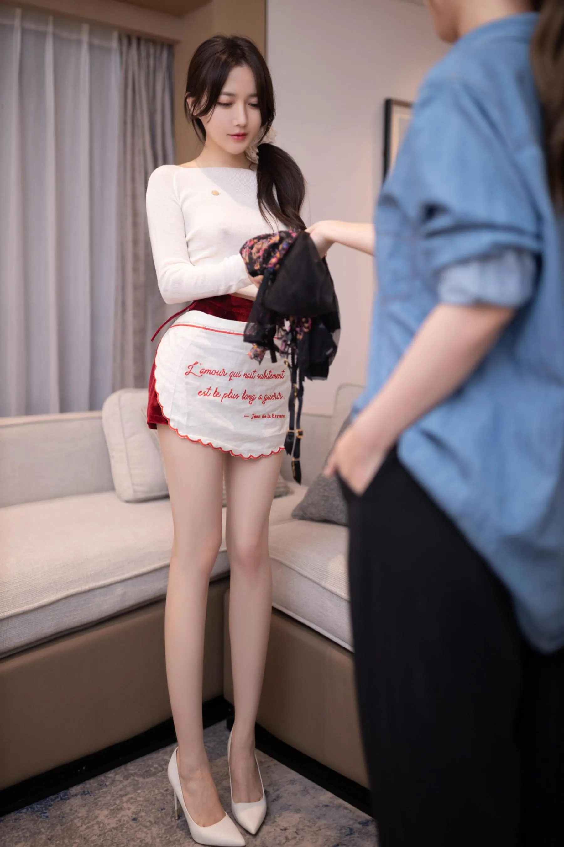 NO.0003 秀人名模鱼子酱Fish内部私购未上架《暗墙》写真 [73P]插图6